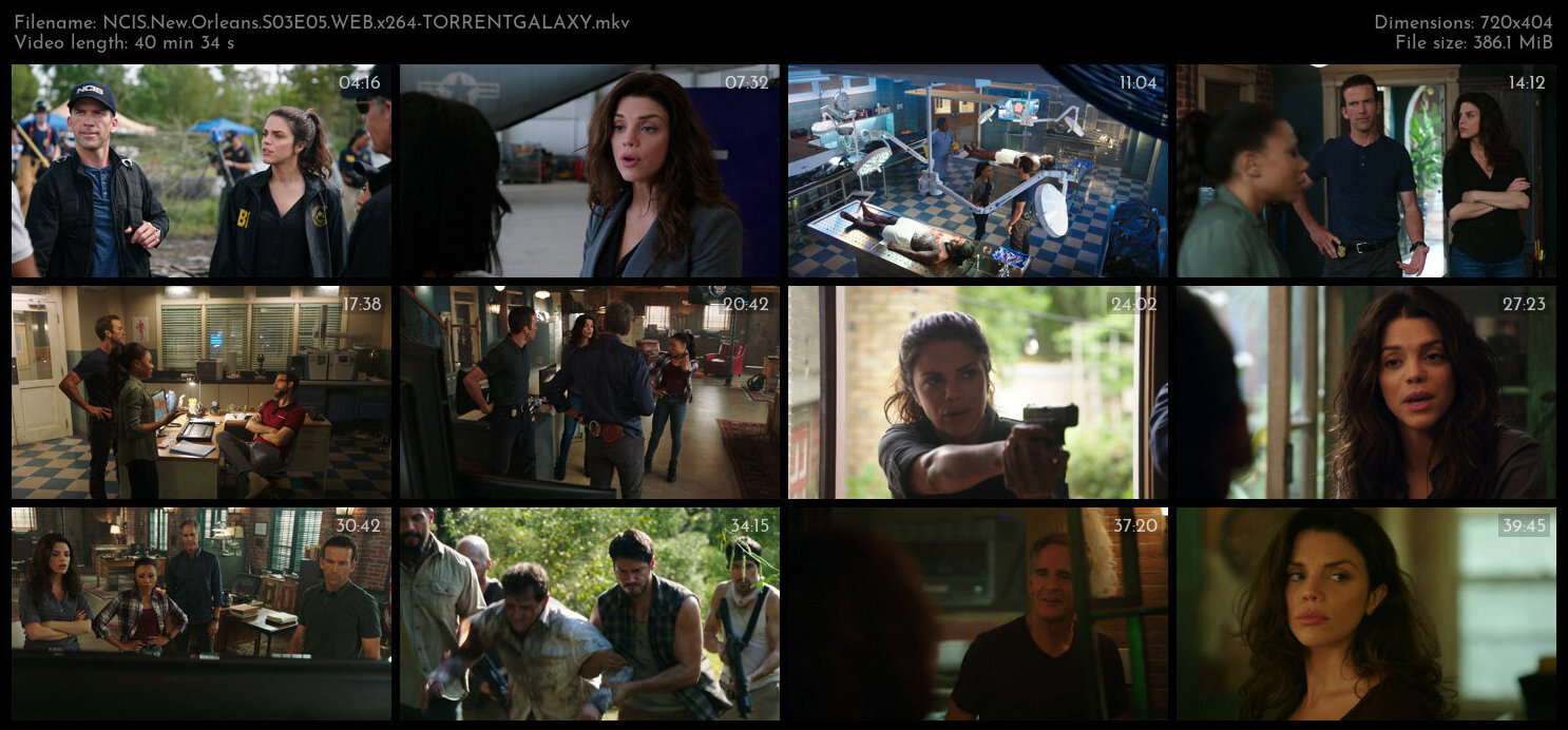 NCIS New Orleans S03E05 WEB x264 TORRENTGALAXY