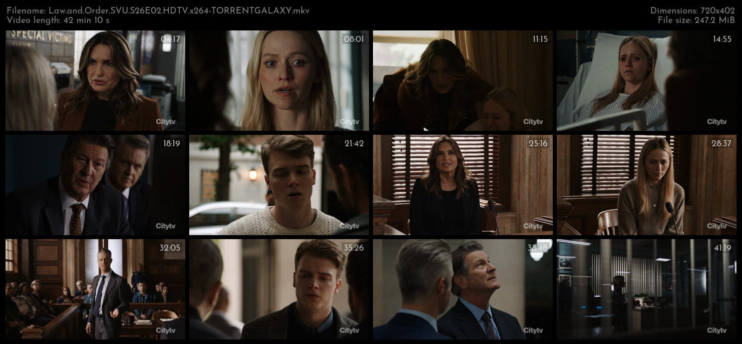 Law and Order SVU S26E02 HDTV x264 TORRENTGALAXY