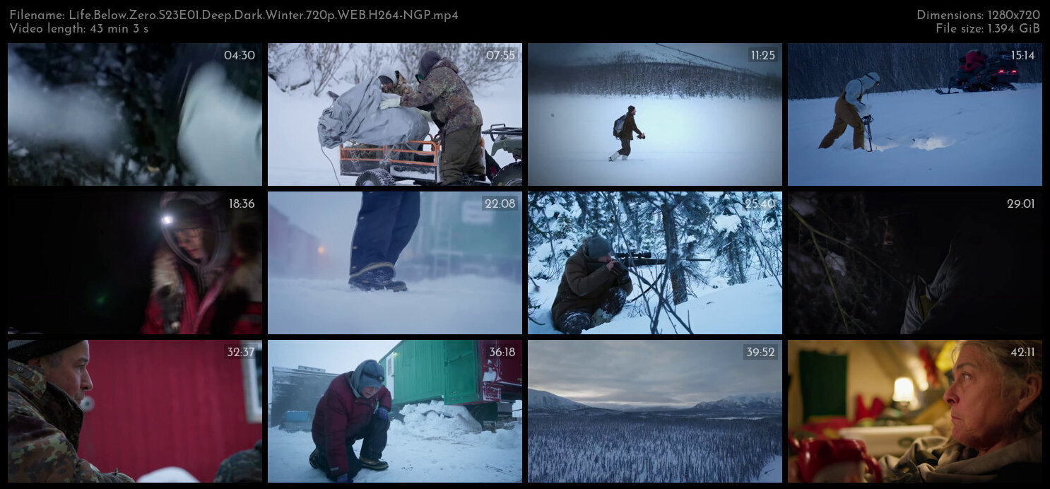 Life Below Zero S23E01 Deep Dark Winter 720p WEB H264 NGP TGx