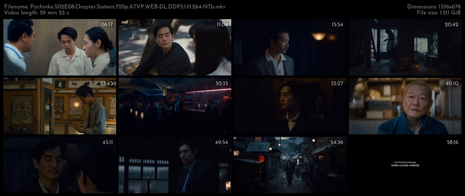 Pachinko S02E08 Chapter Sixteen 720p ATVP WEB DL DDP5 1 H 264 NTb TGx