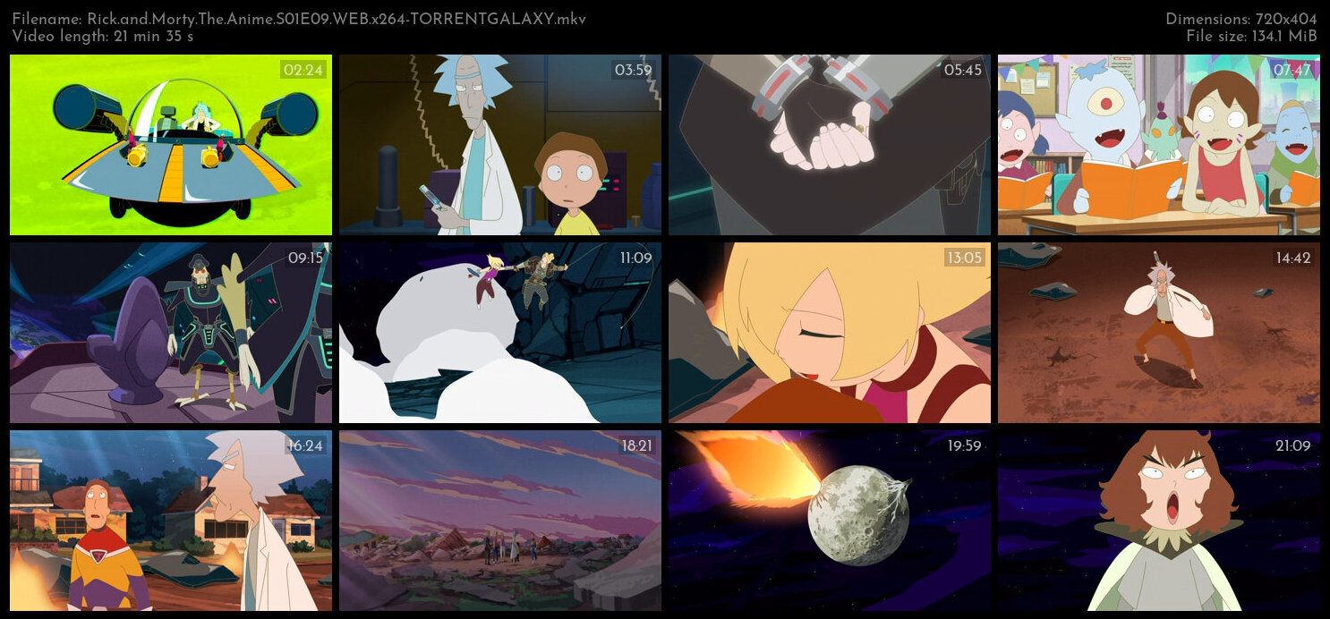 Rick and Morty The Anime S01E09 WEB x264 TORRENTGALAXY