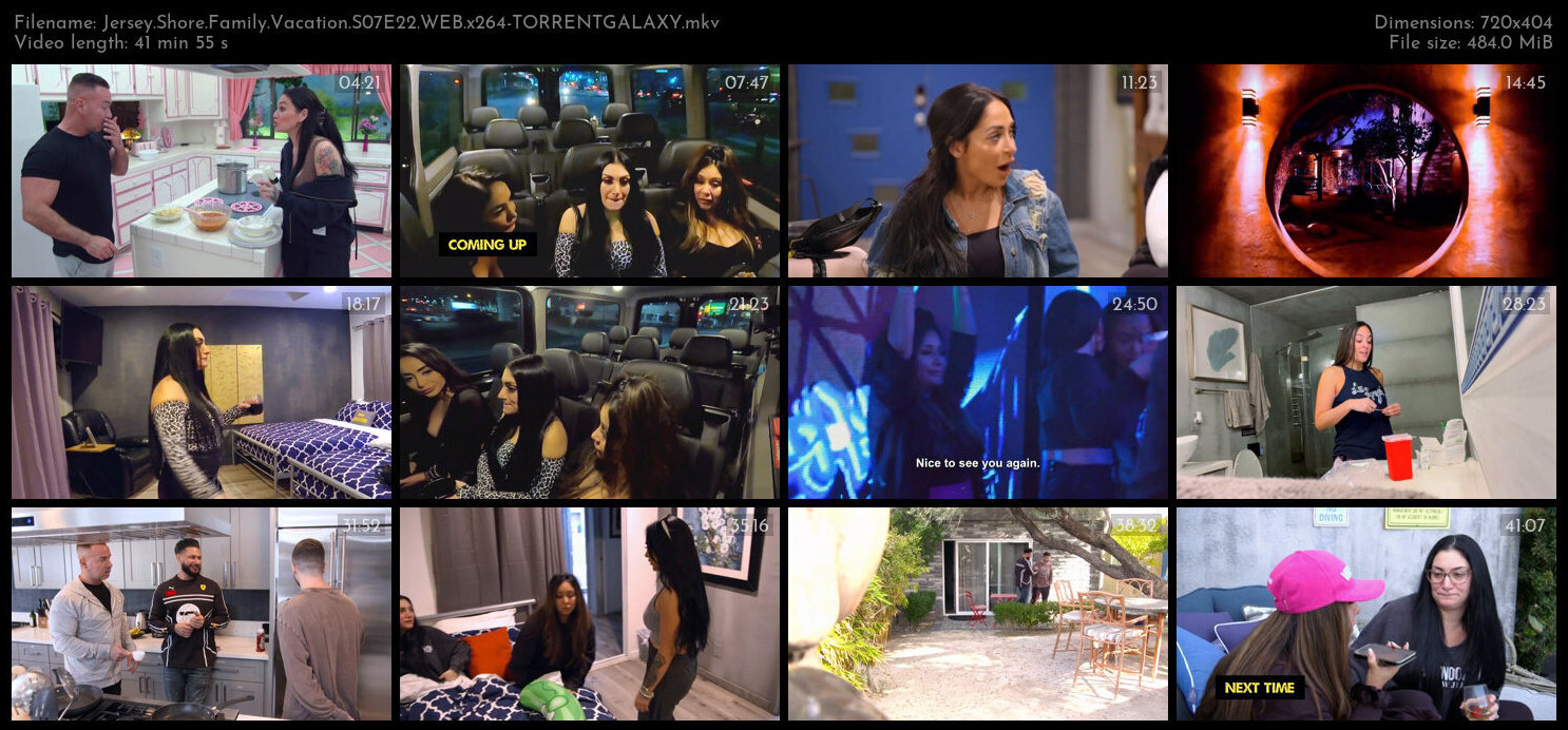 Jersey Shore Family Vacation S07E22 WEB x264 TORRENTGALAXY