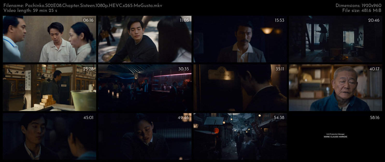 Pachinko S02E08 Chapter Sixteen 1080p HEVC x265 MeGusta TGx