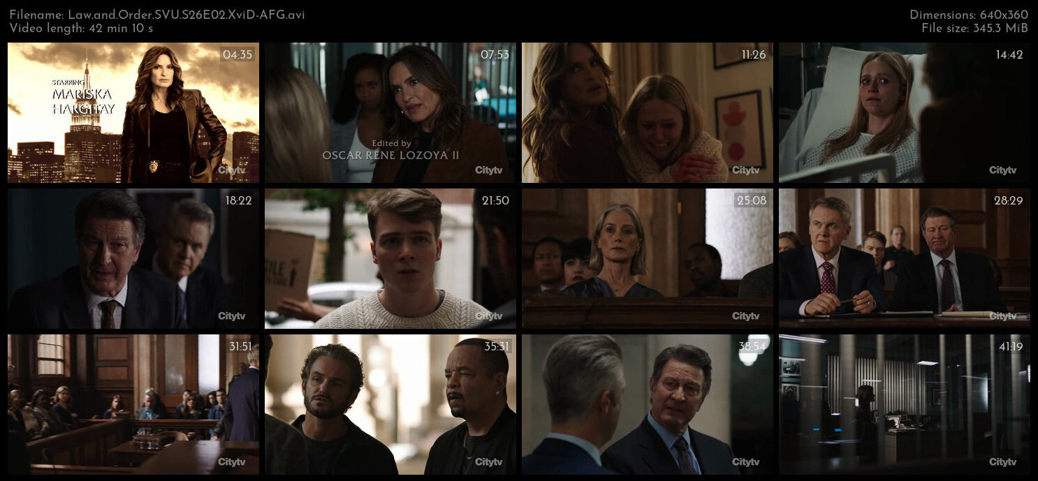 Law and Order SVU S26E02 XviD AFG TGx