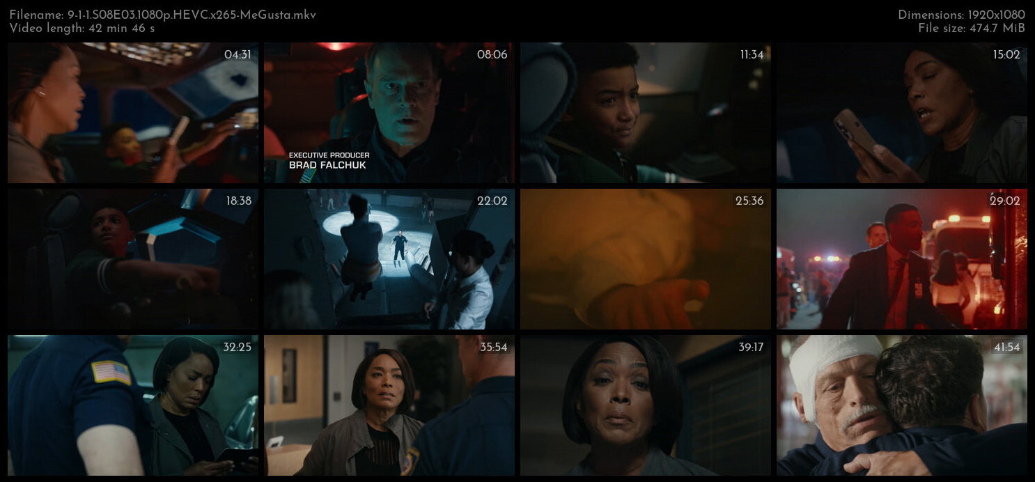 9 1 1 S08E03 1080p HEVC x265 MeGusta TGx