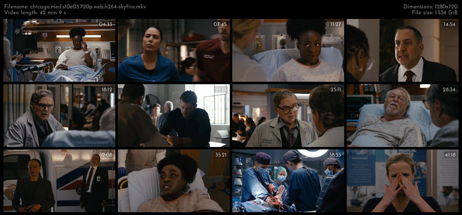 Chicago Med S10E03 720p WEB H264 SKYFiRE TGx