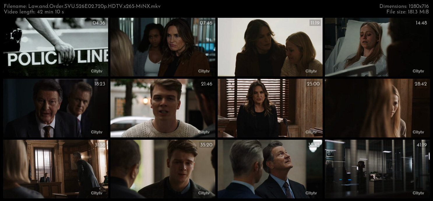 Law and Order SVU S26E02 720p HDTV x265 MiNX TGx