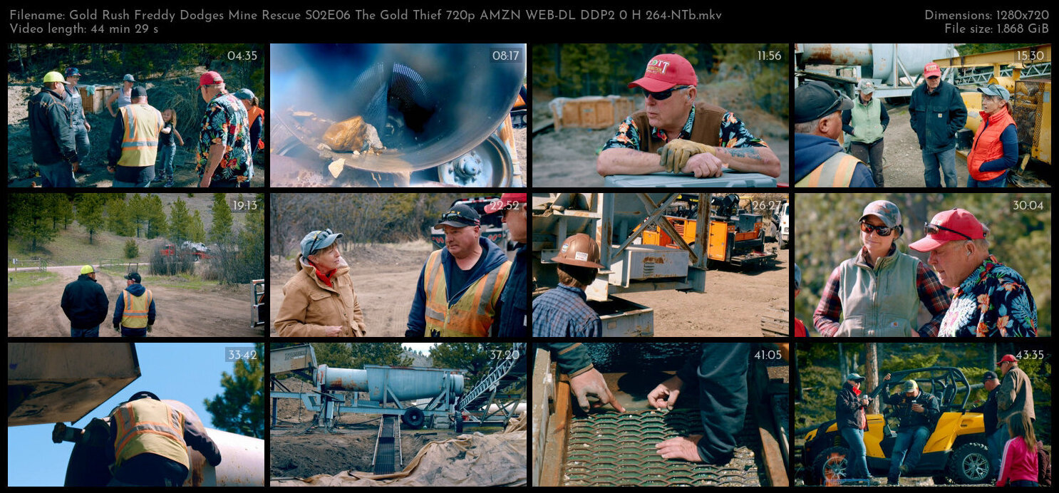 Gold Rush Freddy Dodges Mine Rescue S02E06 The Gold Thief 720p AMZN WEB DL DDP2 0 H 264 NTb TGx