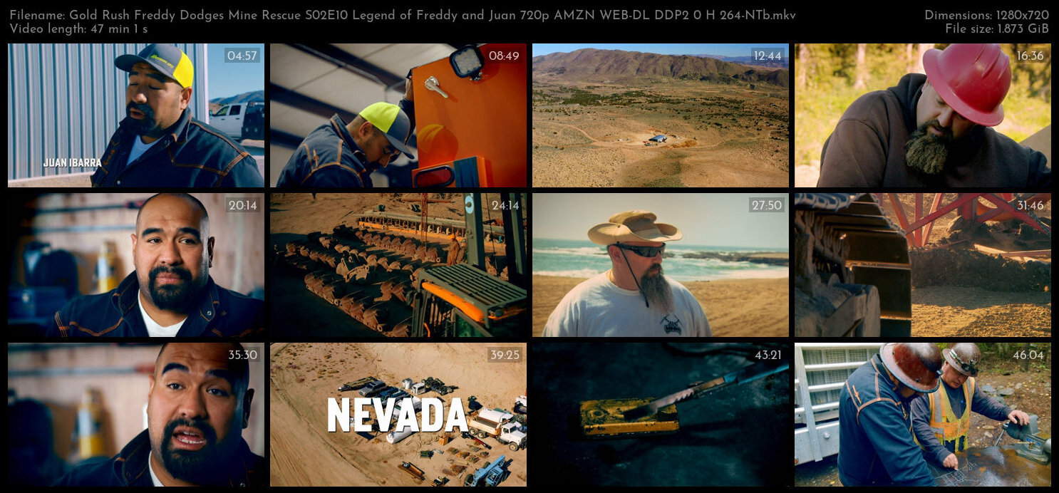 Gold Rush Freddy Dodges Mine Rescue S02E10 Legend of Freddy and Juan 720p AMZN WEB DL DDP2 0 H 264 N