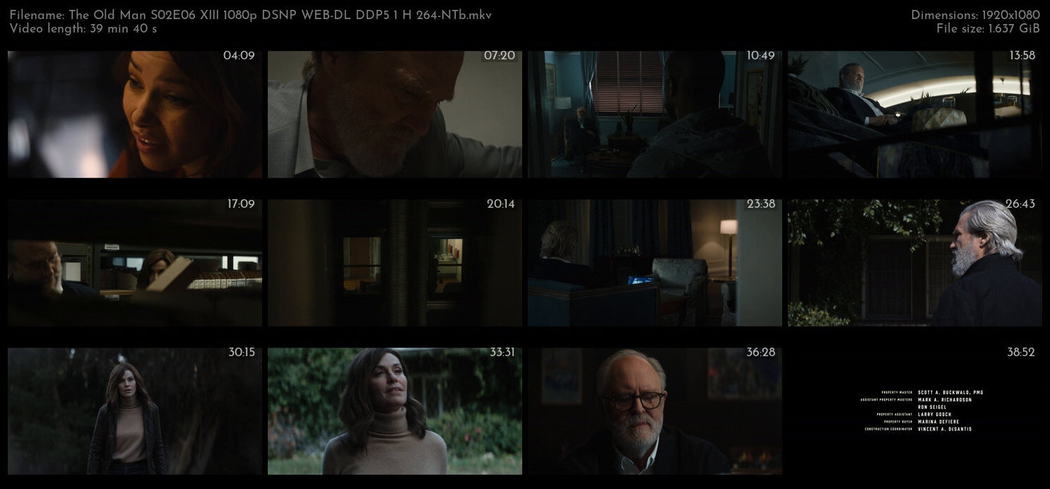 The Old Man S02E06 XIII 1080p DSNP WEB DL DDP5 1 H 264 NTb TGx