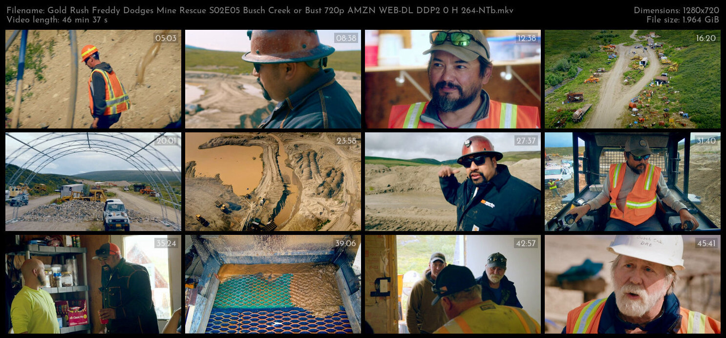 Gold Rush Freddy Dodges Mine Rescue S02E05 Busch Creek or Bust 720p AMZN WEB DL DDP2 0 H 264 NTb TGx