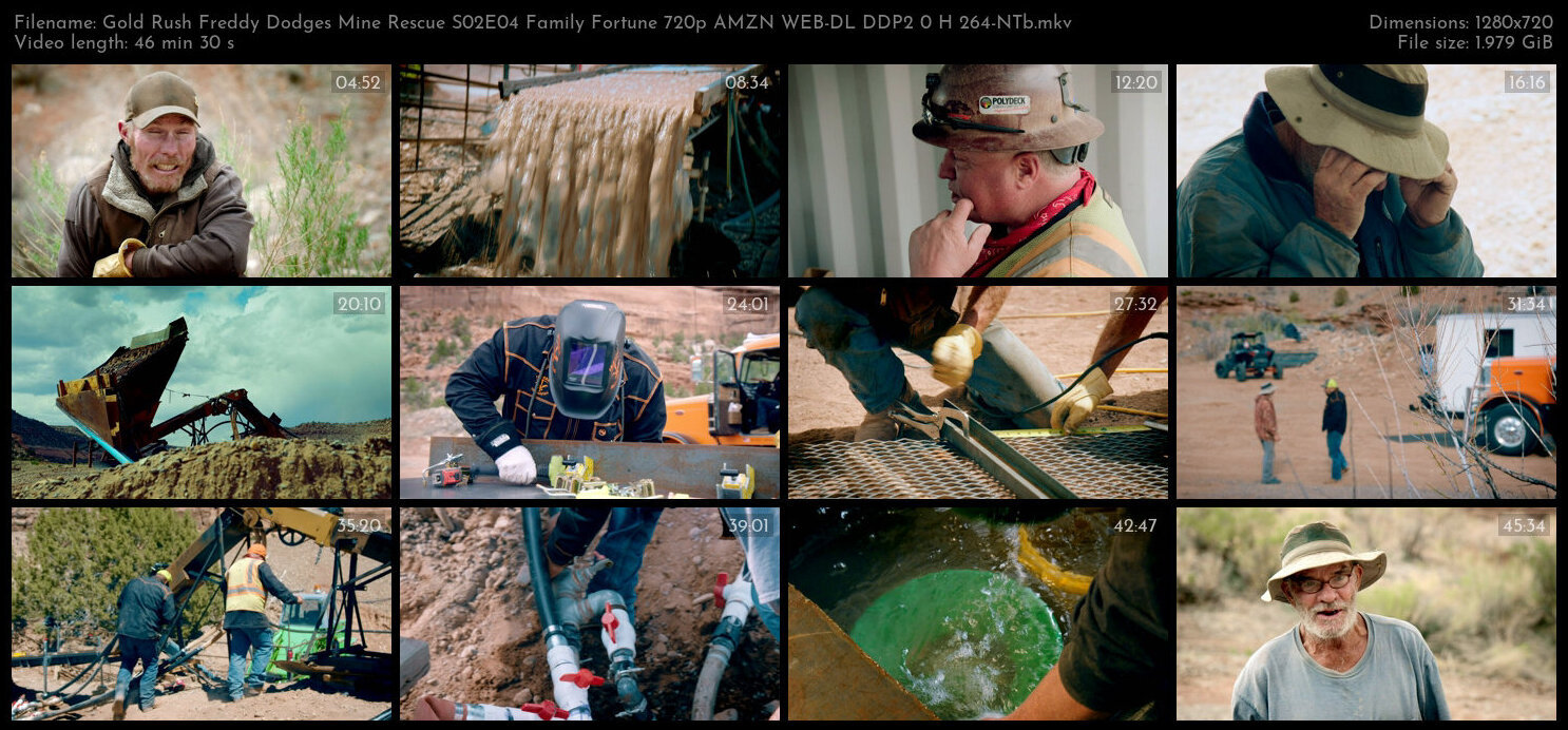 Gold Rush Freddy Dodges Mine Rescue S02E04 Family Fortune 720p AMZN WEB DL DDP2 0 H 264 NTb TGx