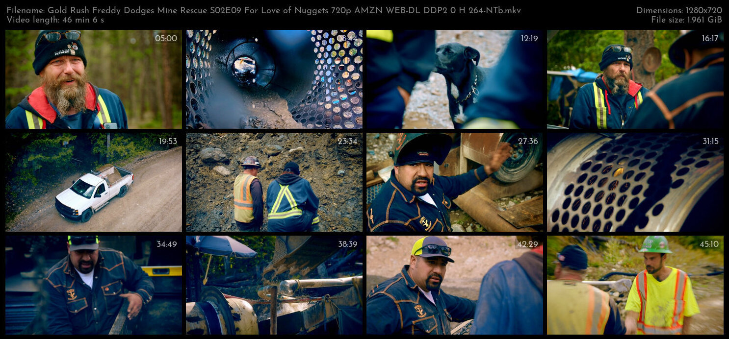 Gold Rush Freddy Dodges Mine Rescue S02E09 For Love of Nuggets 720p AMZN WEB DL DDP2 0 H 264 NTb TGx