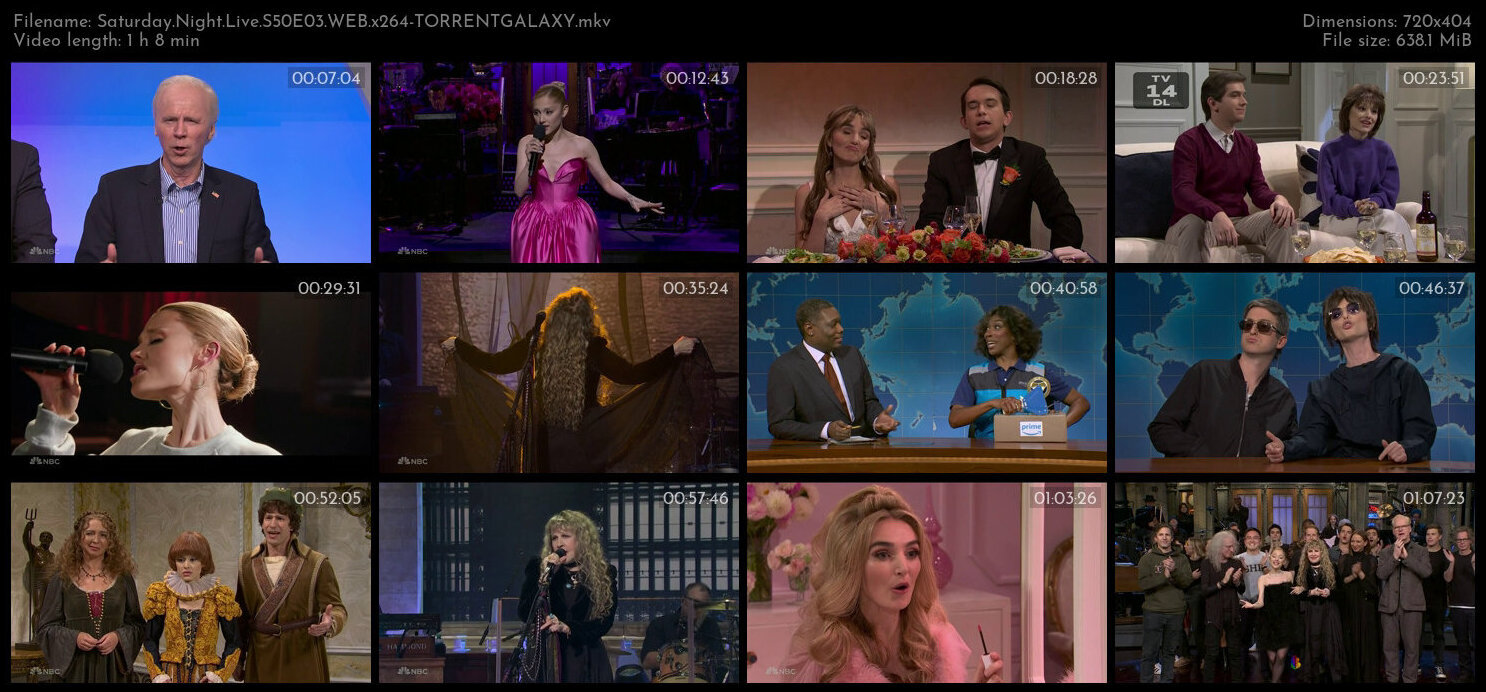 Saturday Night Live S50E03 WEB x264 TORRENTGALAXY