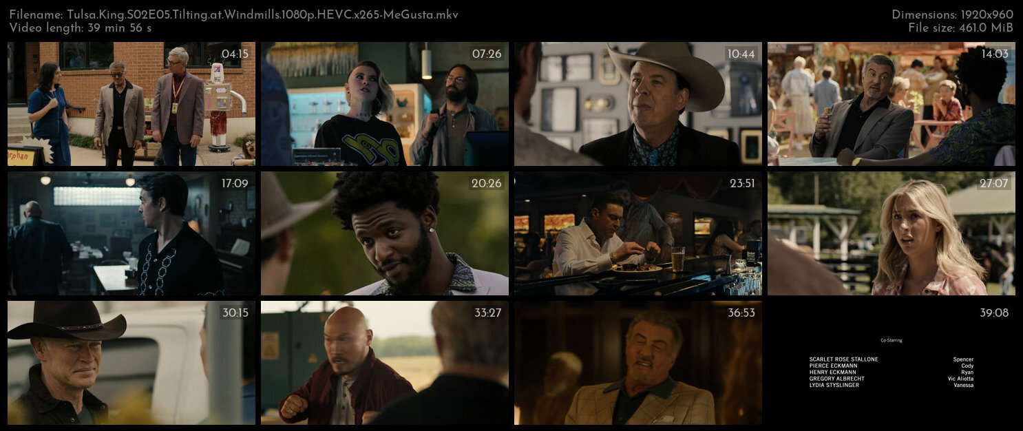 Tulsa King S02E05 Tilting at Windmills 1080p HEVC x265 MeGusta TGx