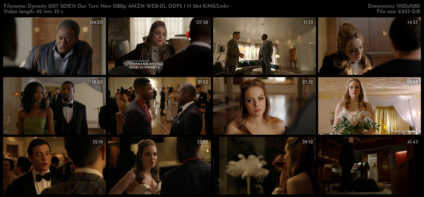 Dynasty 2017 S01E15 Our Turn Now 1080p AMZN WEB DL DDP5 1 H 264 KiNGS TGx