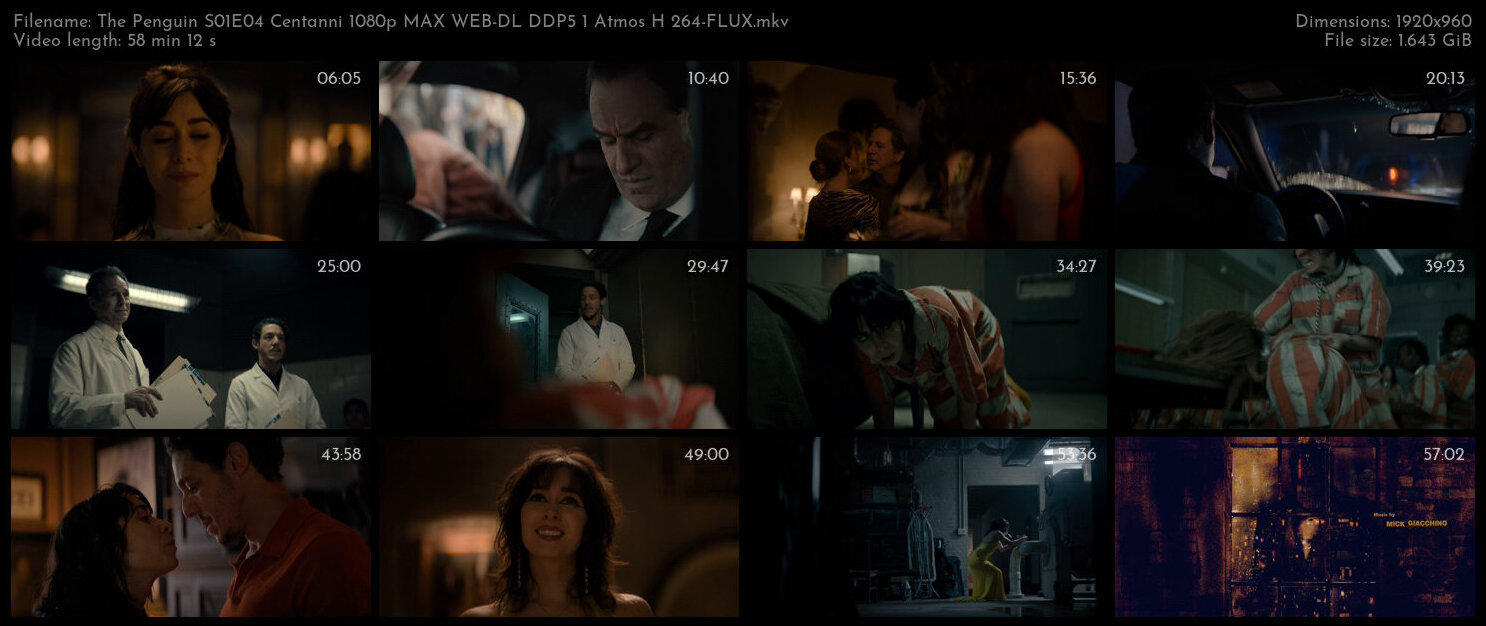 The Penguin S01E04 Centanni 1080p MAX WEB DL DDP5 1 Atmos H 264 FLUX TGx