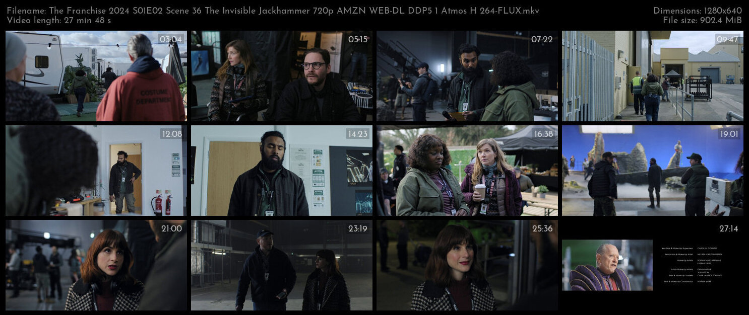 The Franchise 2024 S01E02 Scene 36 The Invisible Jackhammer 720p AMZN WEB DL DDP5 1 Atmos H 264 FLUX