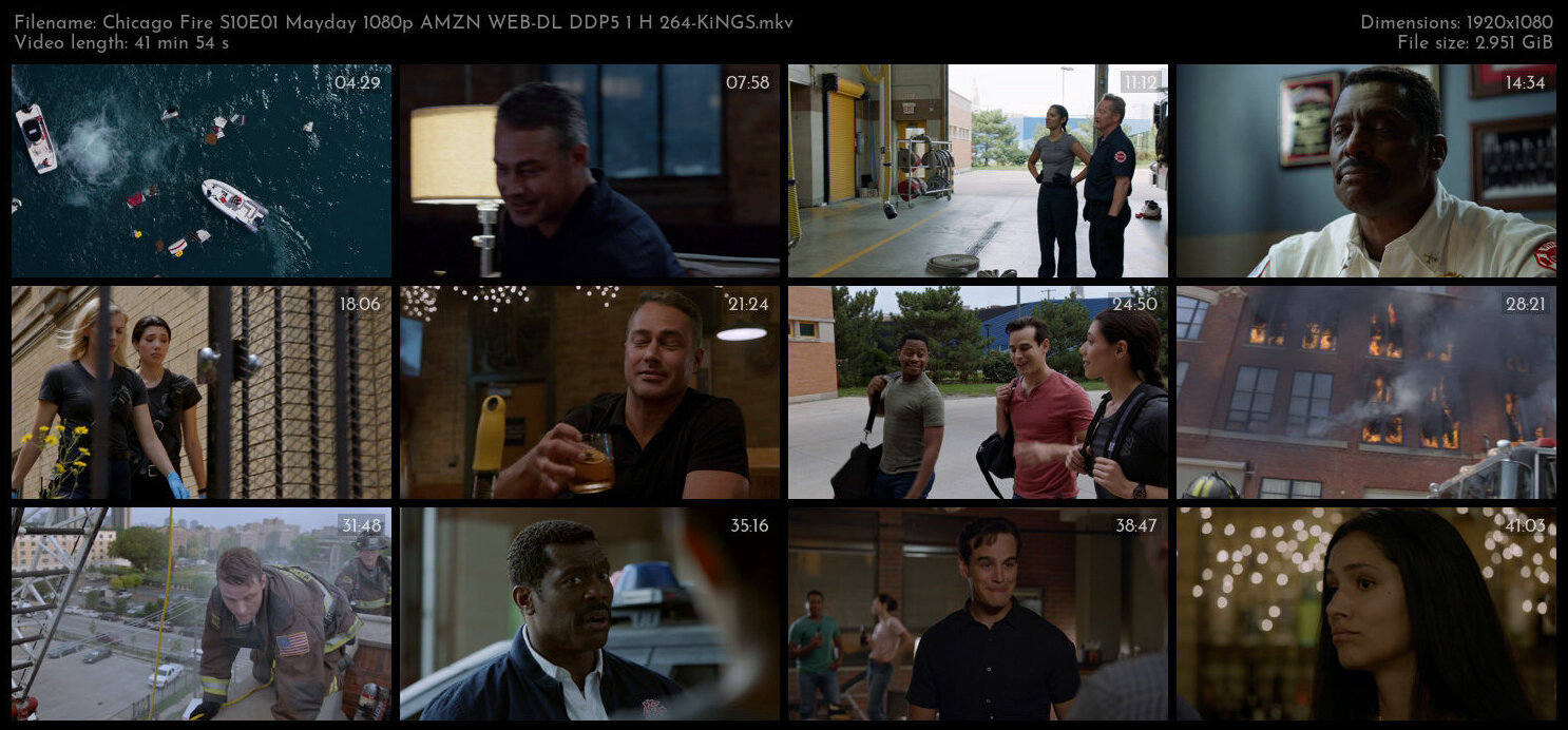 Chicago Fire S10E01 Mayday 1080p AMZN WEB DL DDP5 1 H 264 KiNGS TGx