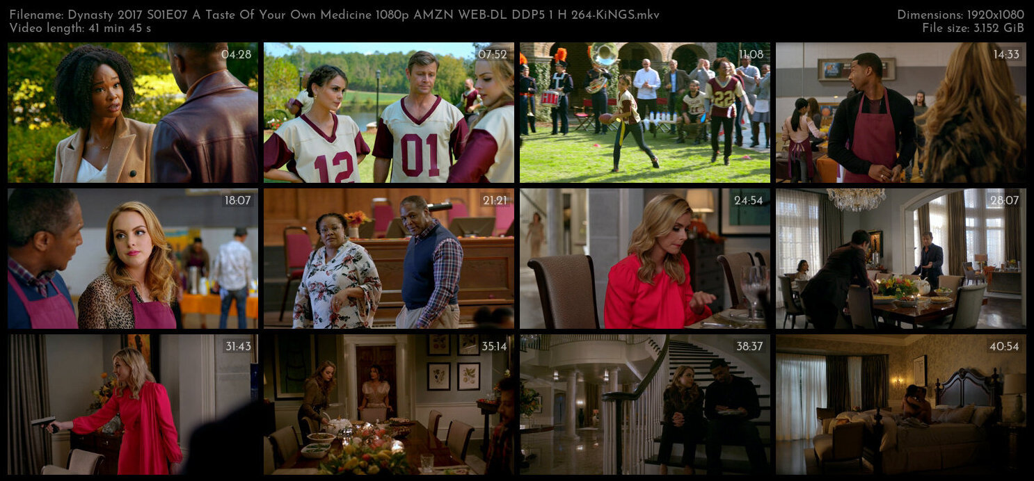 Dynasty 2017 S01E07 A Taste Of Your Own Medicine 1080p AMZN WEB DL DDP5 1 H 264 KiNGS TGx