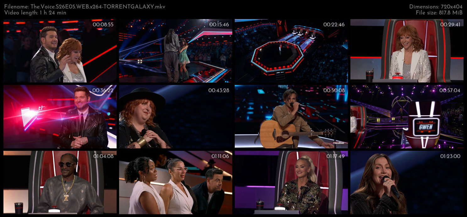 The Voice S26E05 WEB x264 TORRENTGALAXY