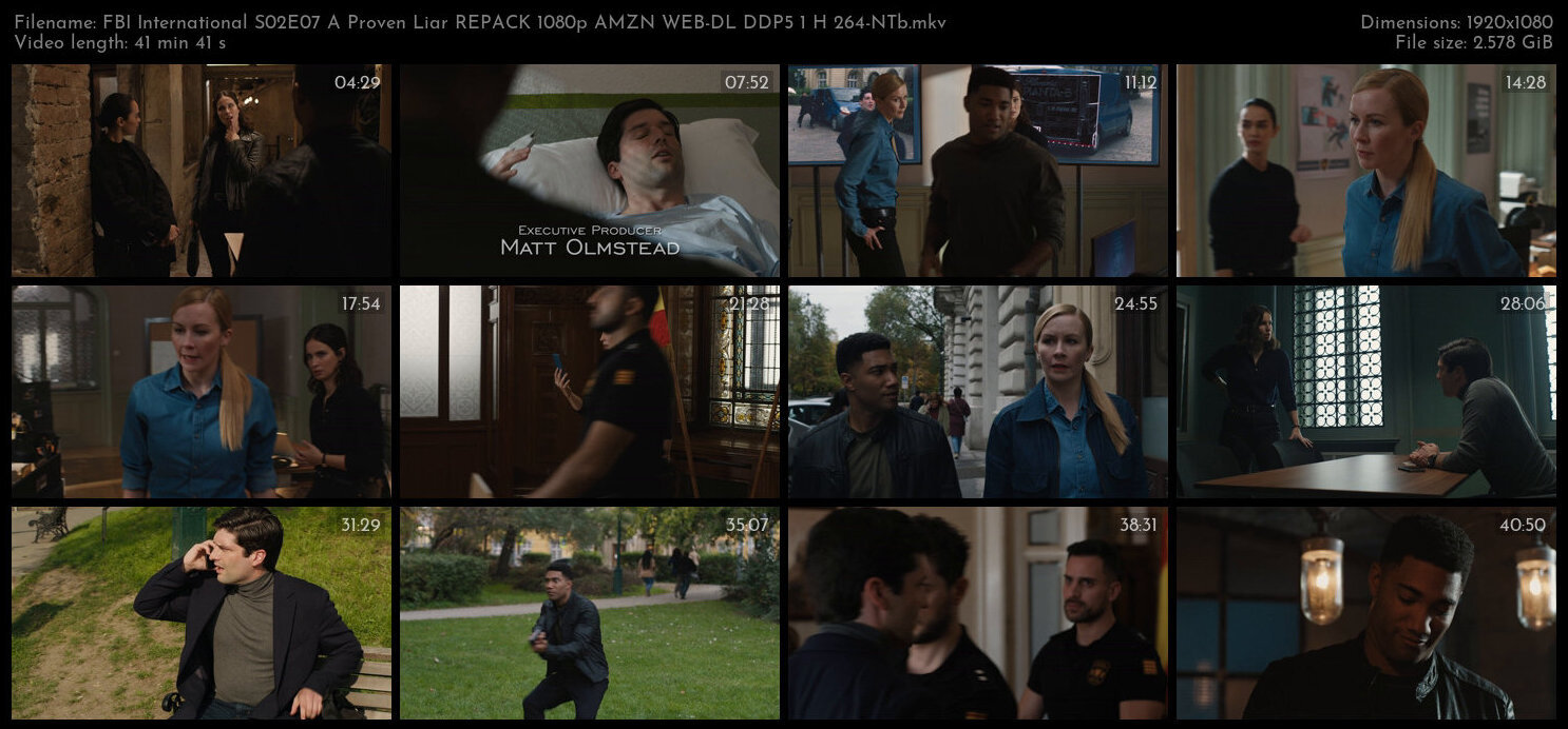 FBI International S02E07 A Proven Liar REPACK 1080p AMZN WEB DL DDP5 1 H 264 NTb TGx