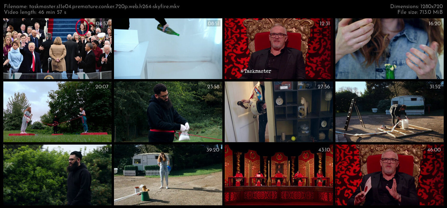 Taskmaster S11E04 Premature Conker 720p WEB H264 SKYFiRE TGx