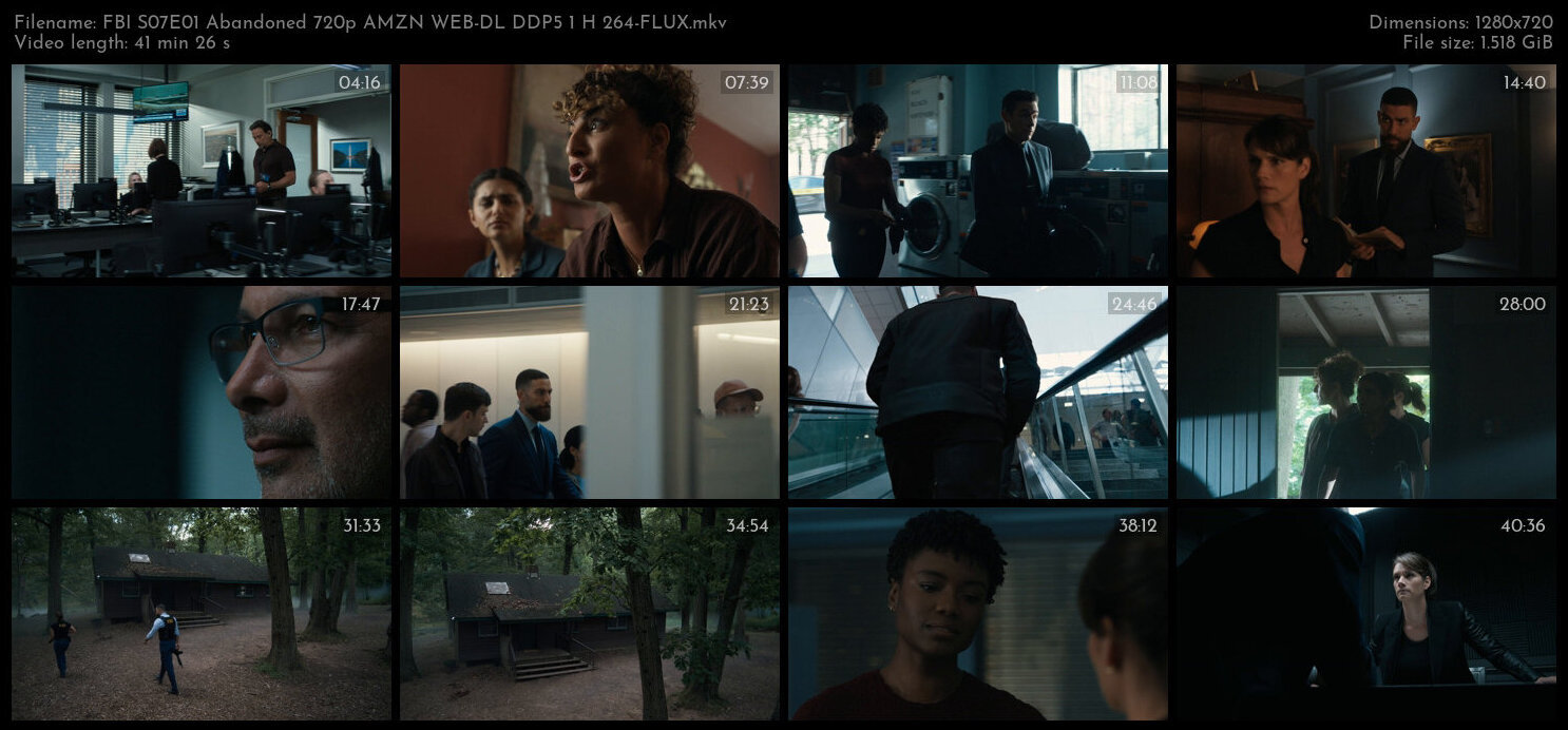 FBI S07E01 Abandoned 720p AMZN WEB DL DDP5 1 H 264 FLUX TGx