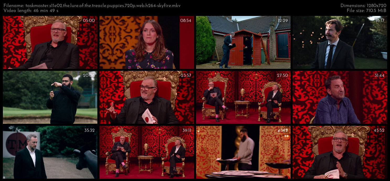 Taskmaster S11E02 The Lure Of The Treacle Puppies 720p WEB H264 SKYFiRE TGx