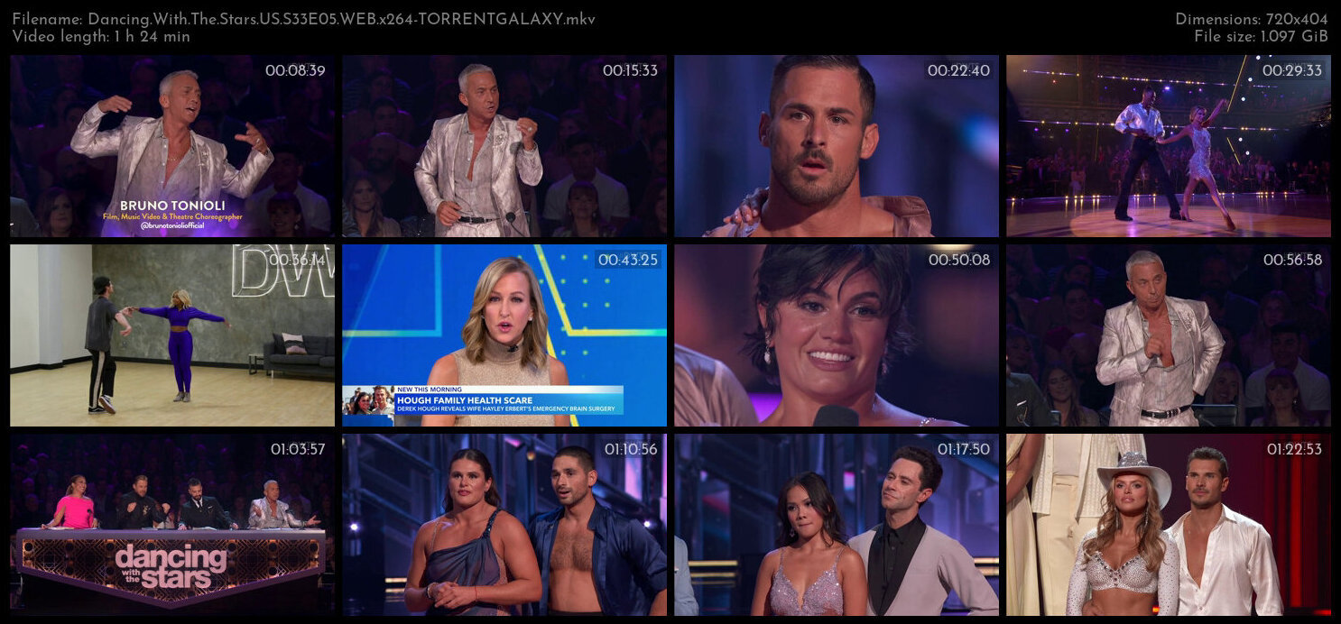 Dancing With The Stars US S33E05 WEB x264 TORRENTGALAXY