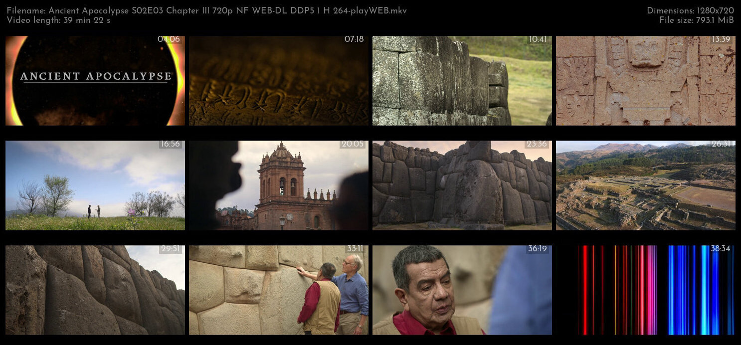 Ancient Apocalypse S02E03 Chapter III 720p NF WEB DL DDP5 1 H 264 playWEB TGx