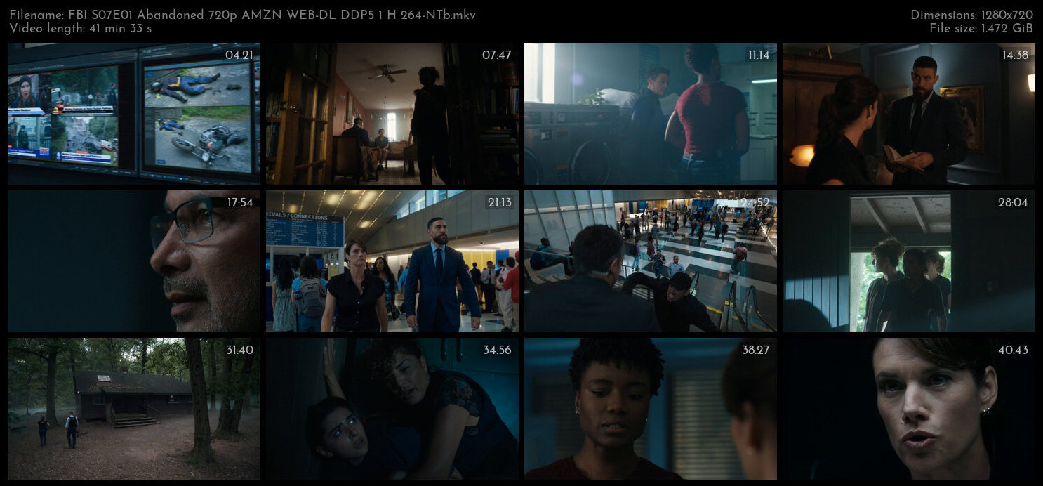 FBI S07E01 Abandoned 720p AMZN WEB DL DDP5 1 H 264 NTb TGx