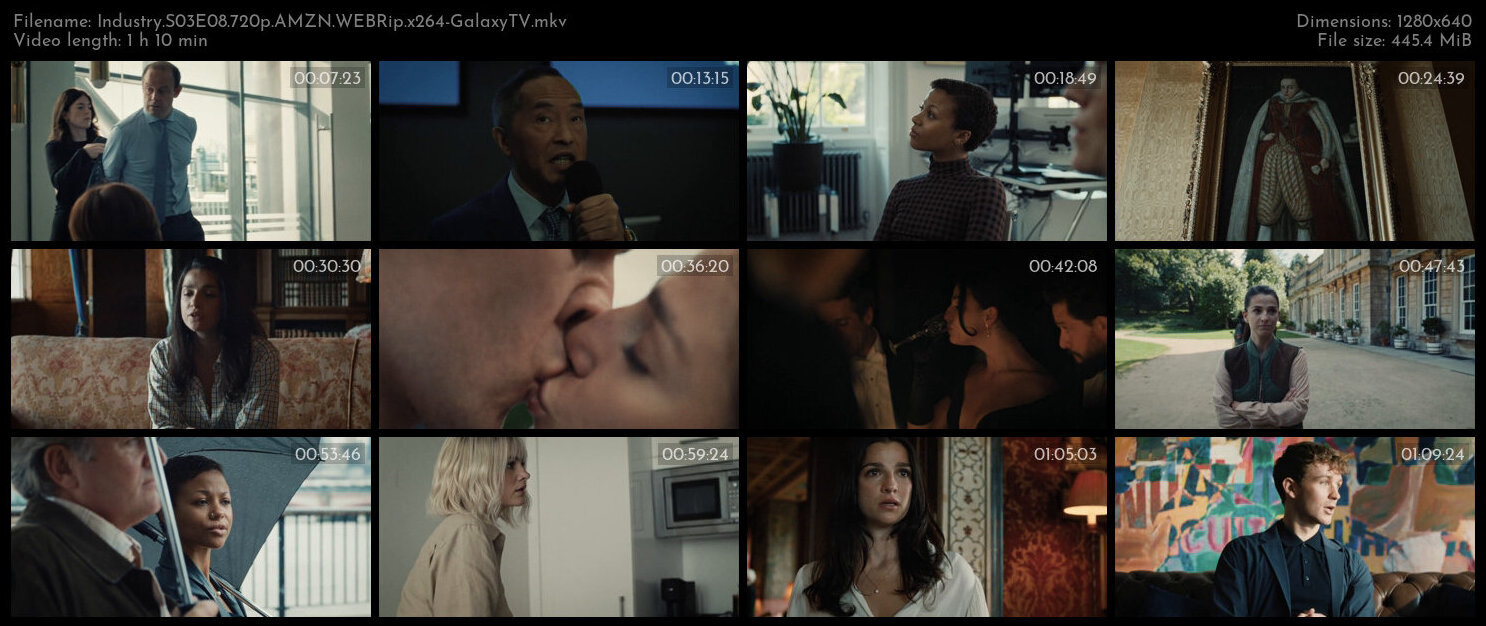 Industry S03 COMPLETE 720p AMZN WEBRip x264 GalaxyTV