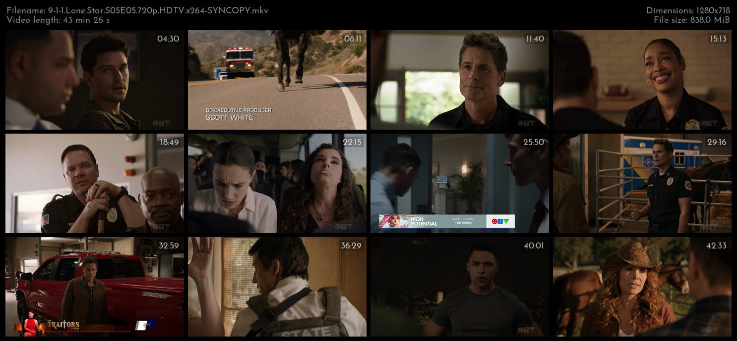 9 1 1 Lone Star S05E05 720p HDTV x264 SYNCOPY TGx