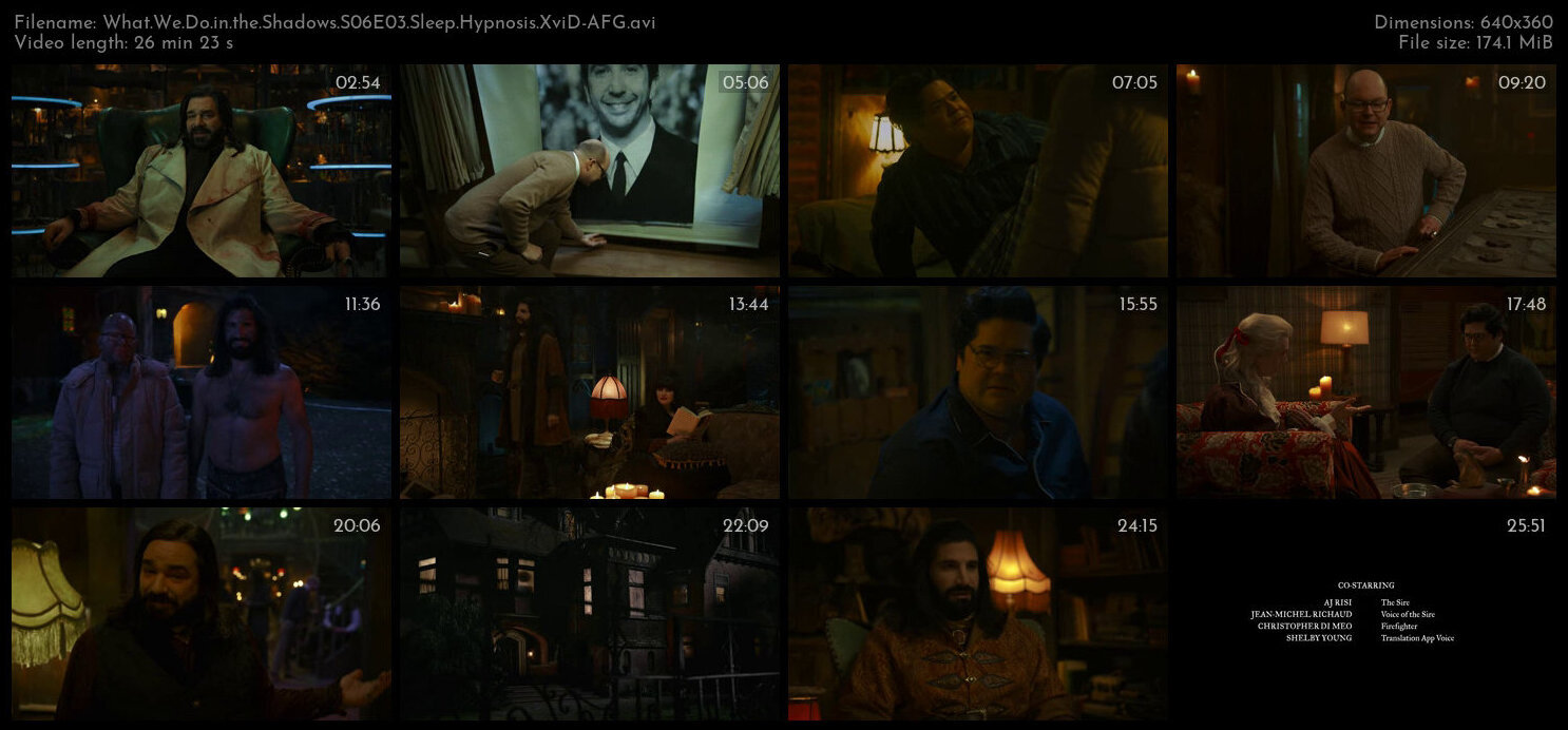 What We Do in the Shadows S06E03 Sleep Hypnosis XviD AFG TGx