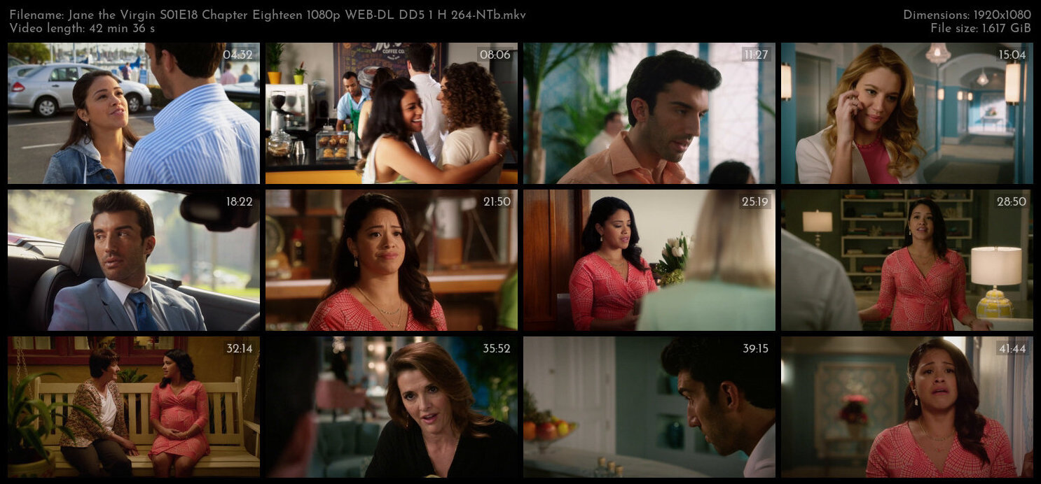 Jane the Virgin S01E18 Chapter Eighteen 1080p WEB DL DD5 1 H 264 NTb TGx