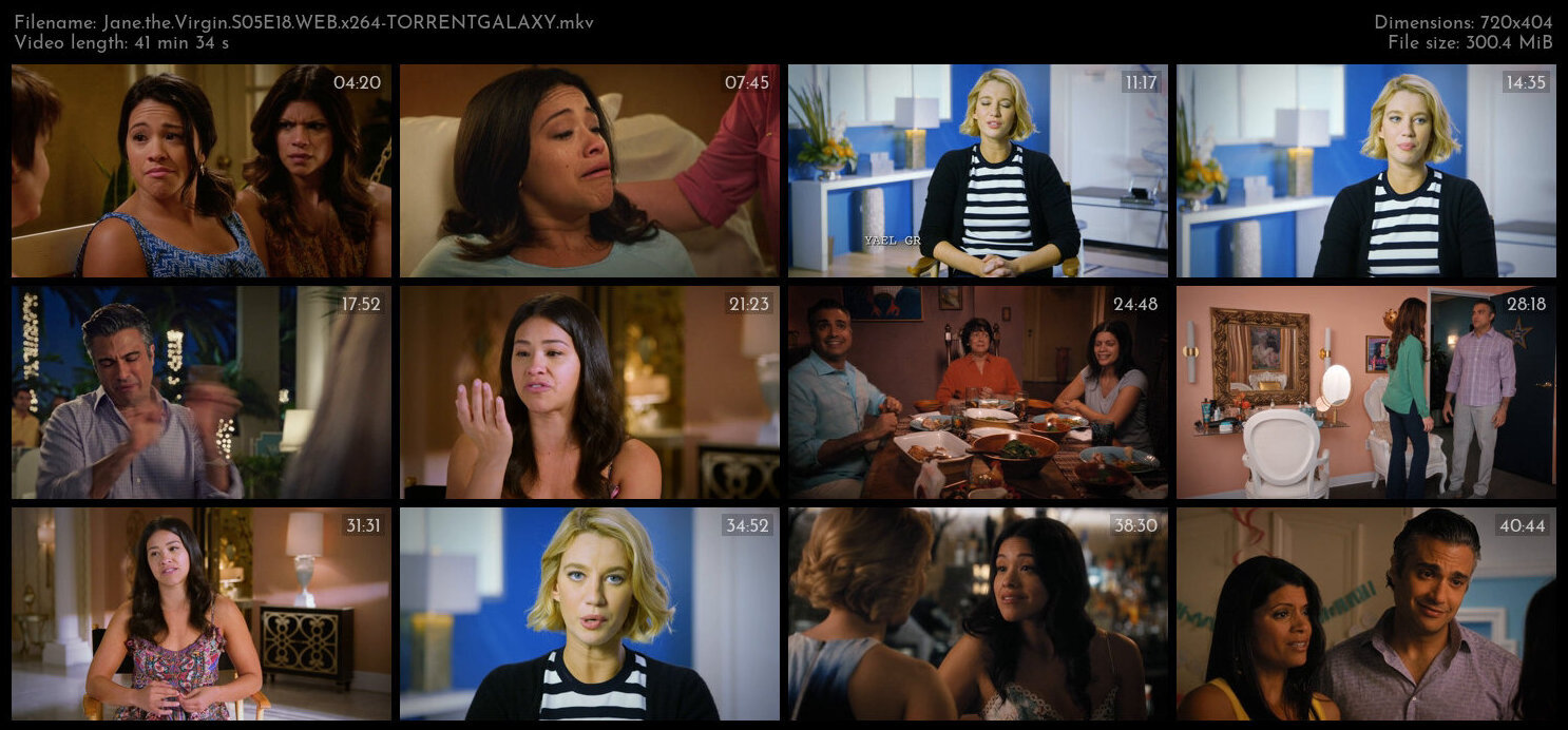 Jane the Virgin S05E18 WEB x264 TORRENTGALAXY