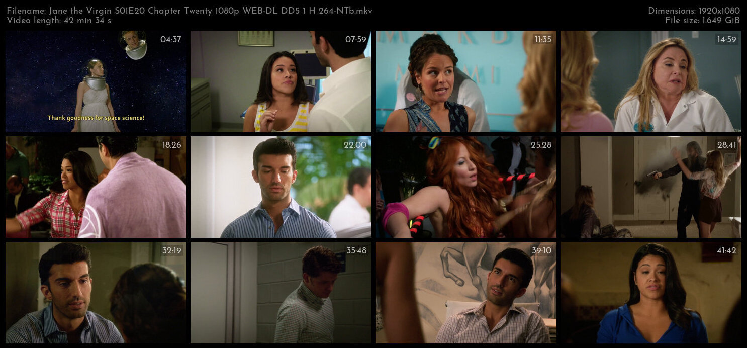 Jane the Virgin S01E20 Chapter Twenty 1080p WEB DL DD5 1 H 264 NTb TGx