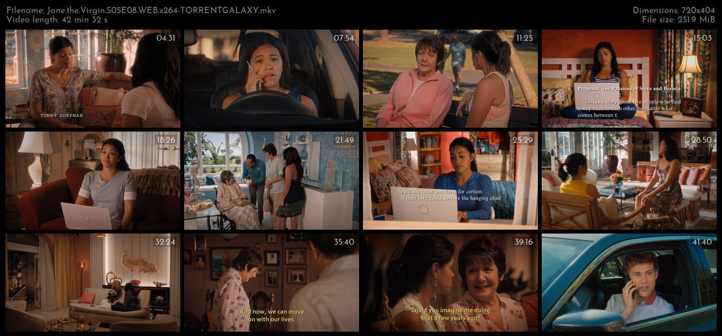 Jane the Virgin S05E08 WEB x264 TORRENTGALAXY