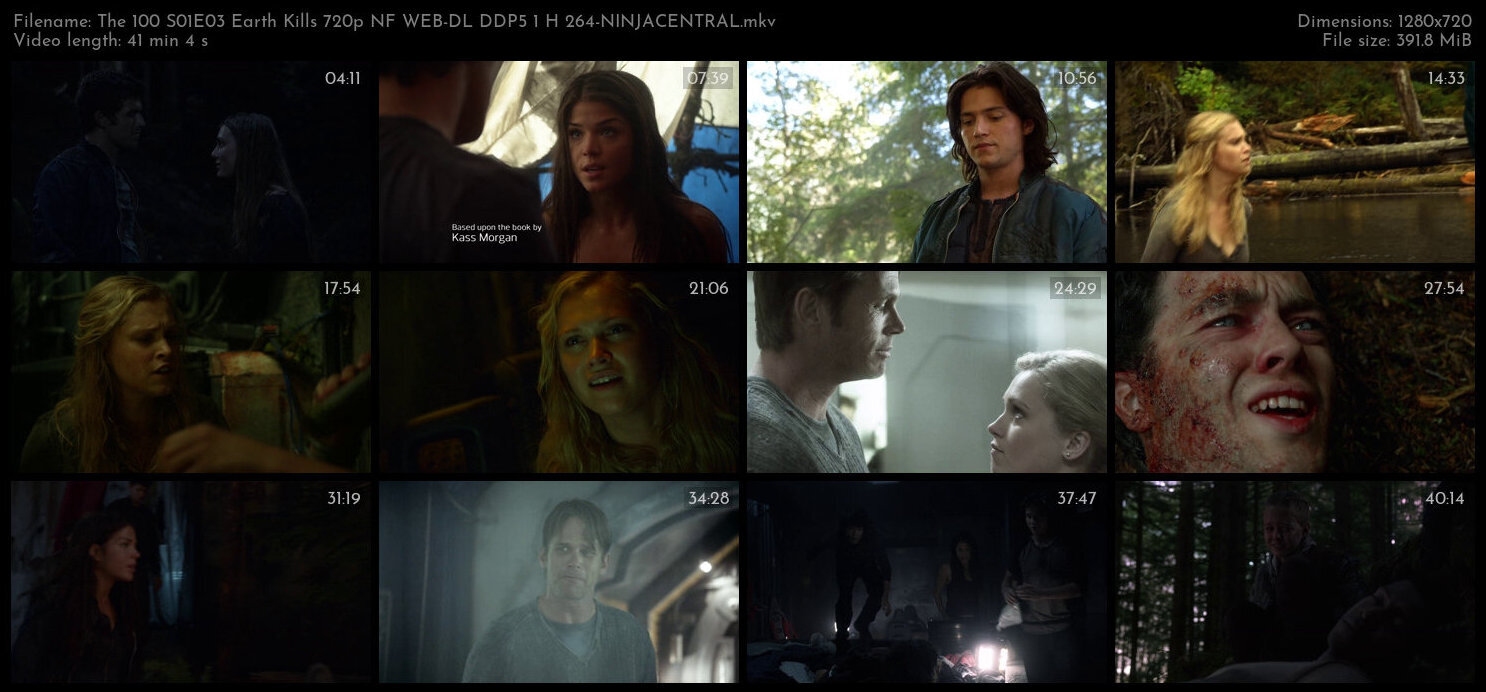 The 100 S01E03 Earth Kills 720p NF WEB DL DDP5 1 H 264 NINJACENTRAL TGx