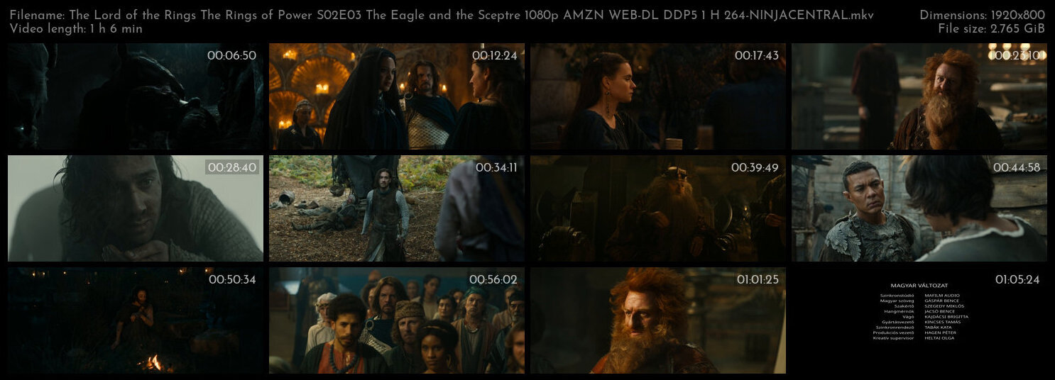 The Lord of the Rings The Rings of Power S02E03 The Eagle and the Sceptre 1080p AMZN WEB DL DDP5 1 H