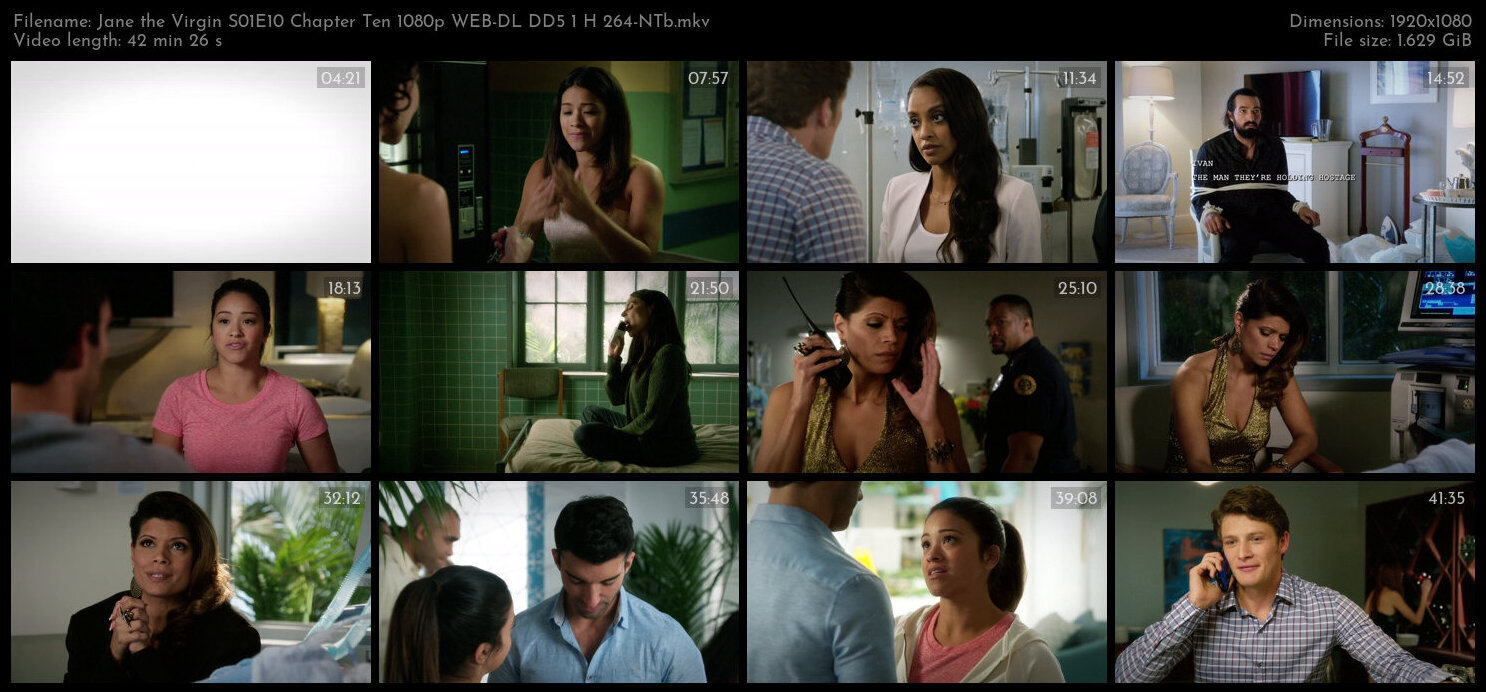 Jane the Virgin S01E10 Chapter Ten 1080p WEB DL DD5 1 H 264 NTb TGx