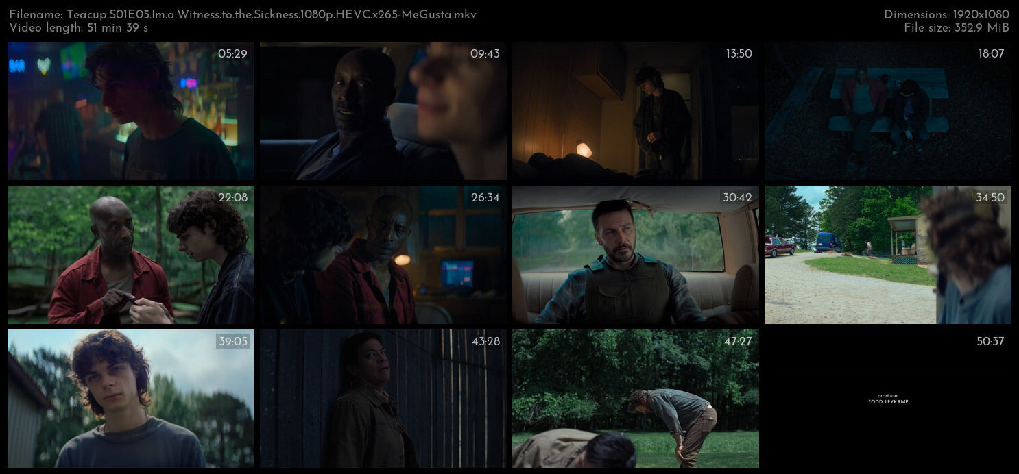 Teacup S01E05 Im a Witness to the Sickness 1080p HEVC x265 MeGusta TGx