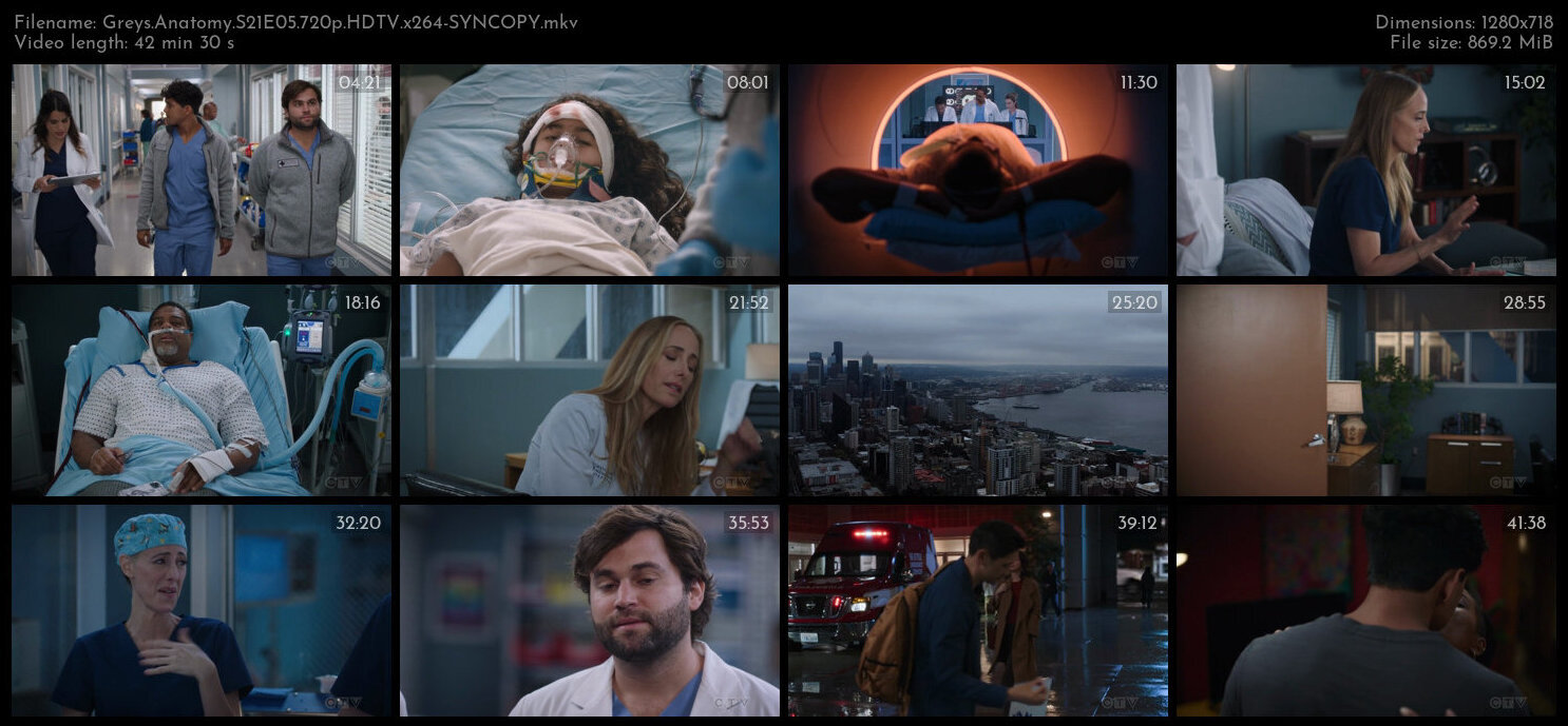 Greys Anatomy S21E05 720p HDTV x264 SYNCOPY TGx