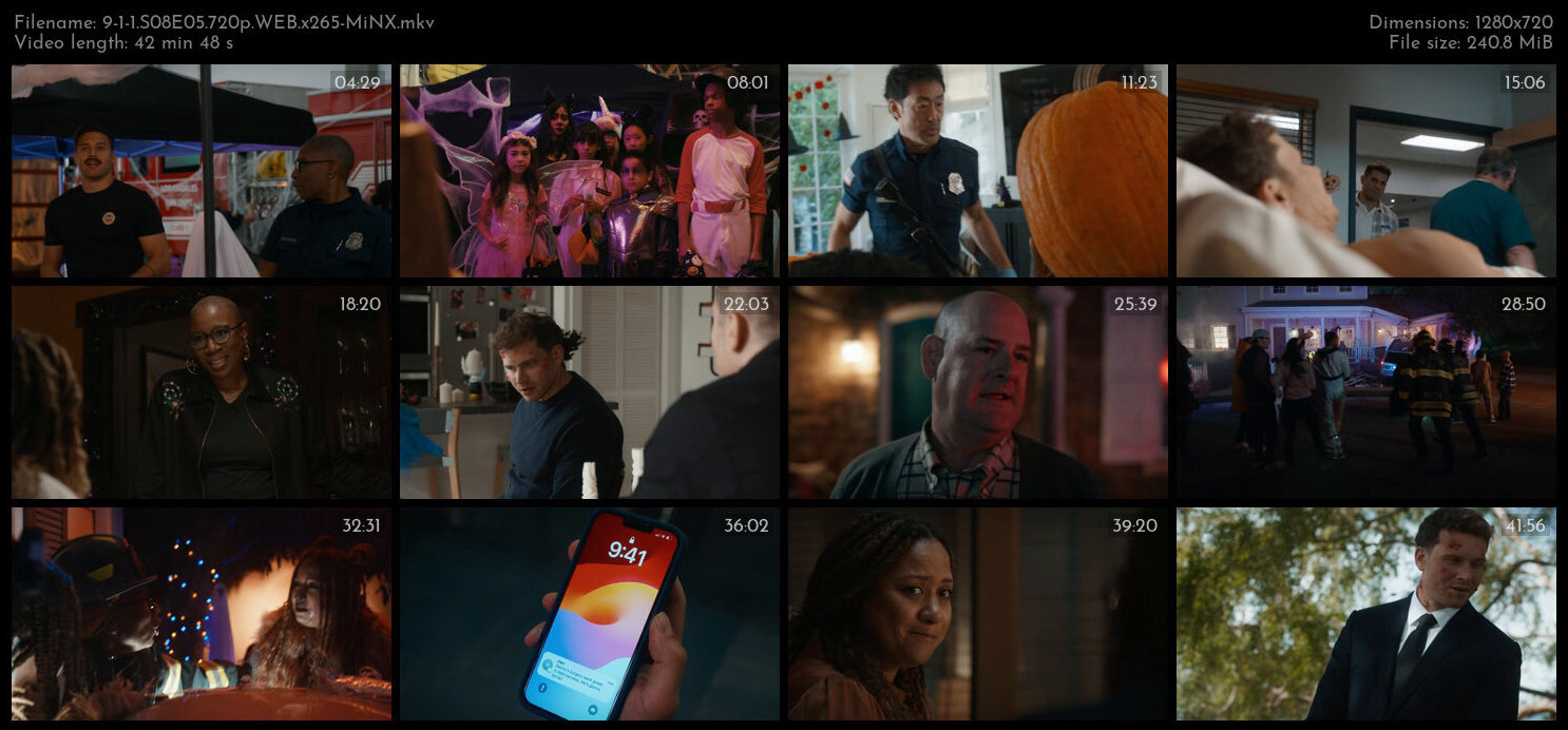 9 1 1 S08E05 720p WEB x265 MiNX TGx