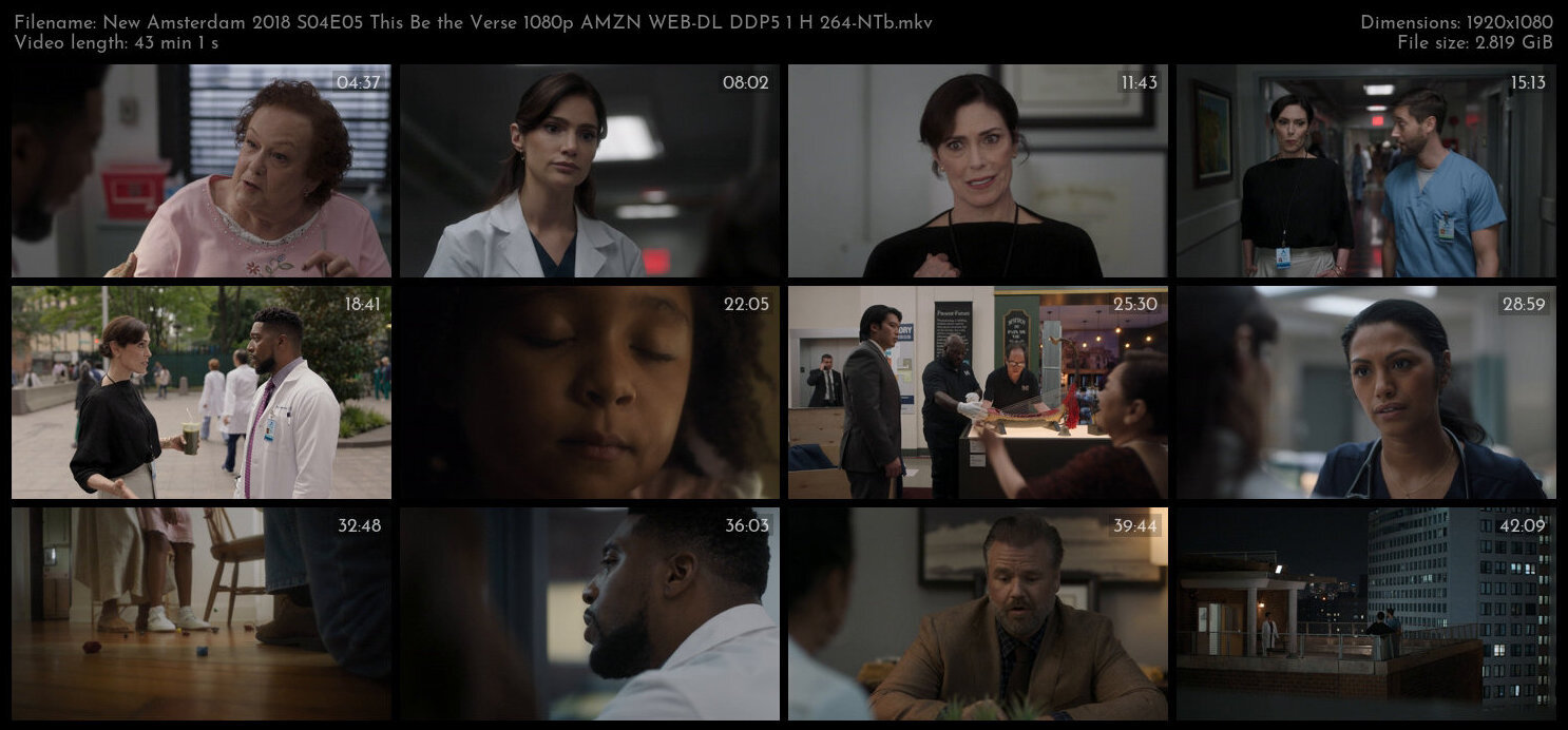 New Amsterdam 2018 S04E05 This Be the Verse 1080p AMZN WEB DL DDP5 1 H 264 NTb TGx