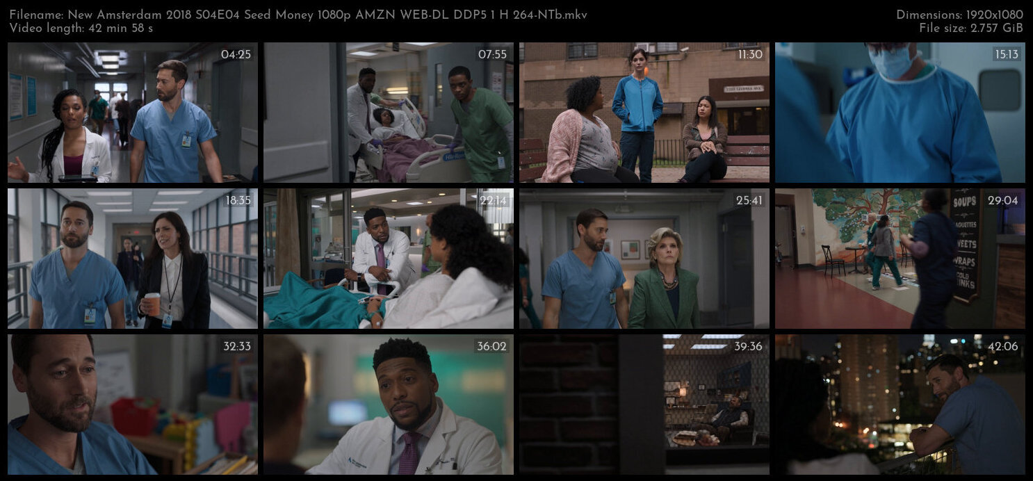 New Amsterdam 2018 S04E04 Seed Money 1080p AMZN WEB DL DDP5 1 H 264 NTb TGx