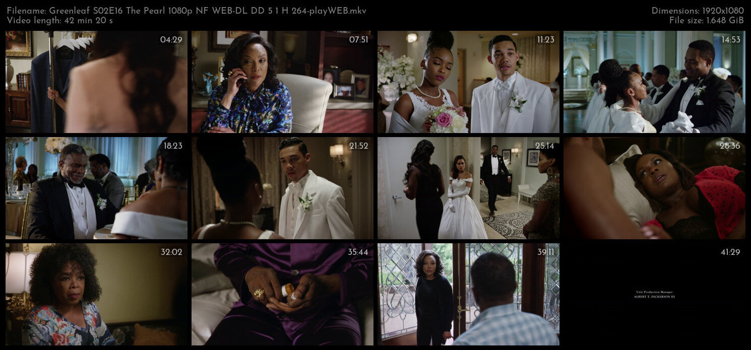 Greenleaf S02E16 The Pearl 1080p NF WEB DL DD 5 1 H 264 playWEB TGx