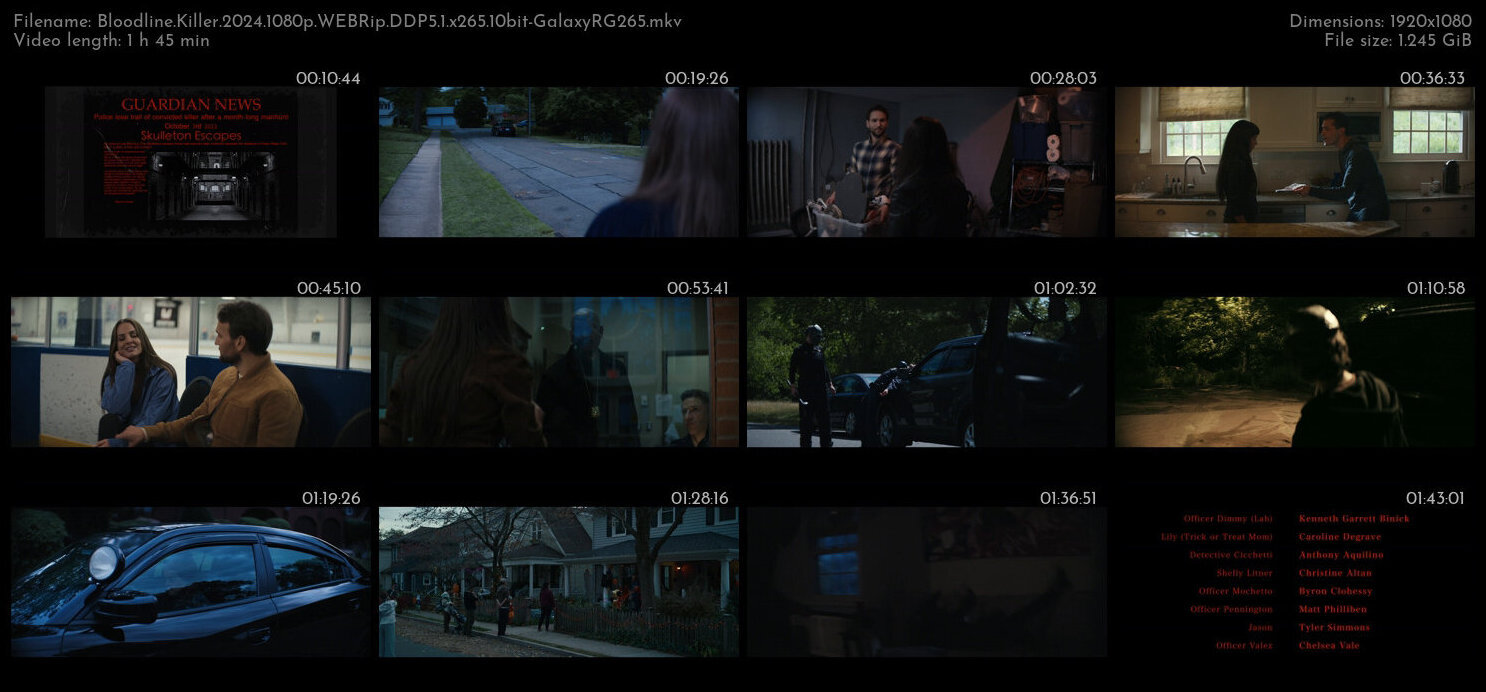 Bloodline Killer 2024 1080p WEBRip DDP5 1 x265 10bit GalaxyRG265