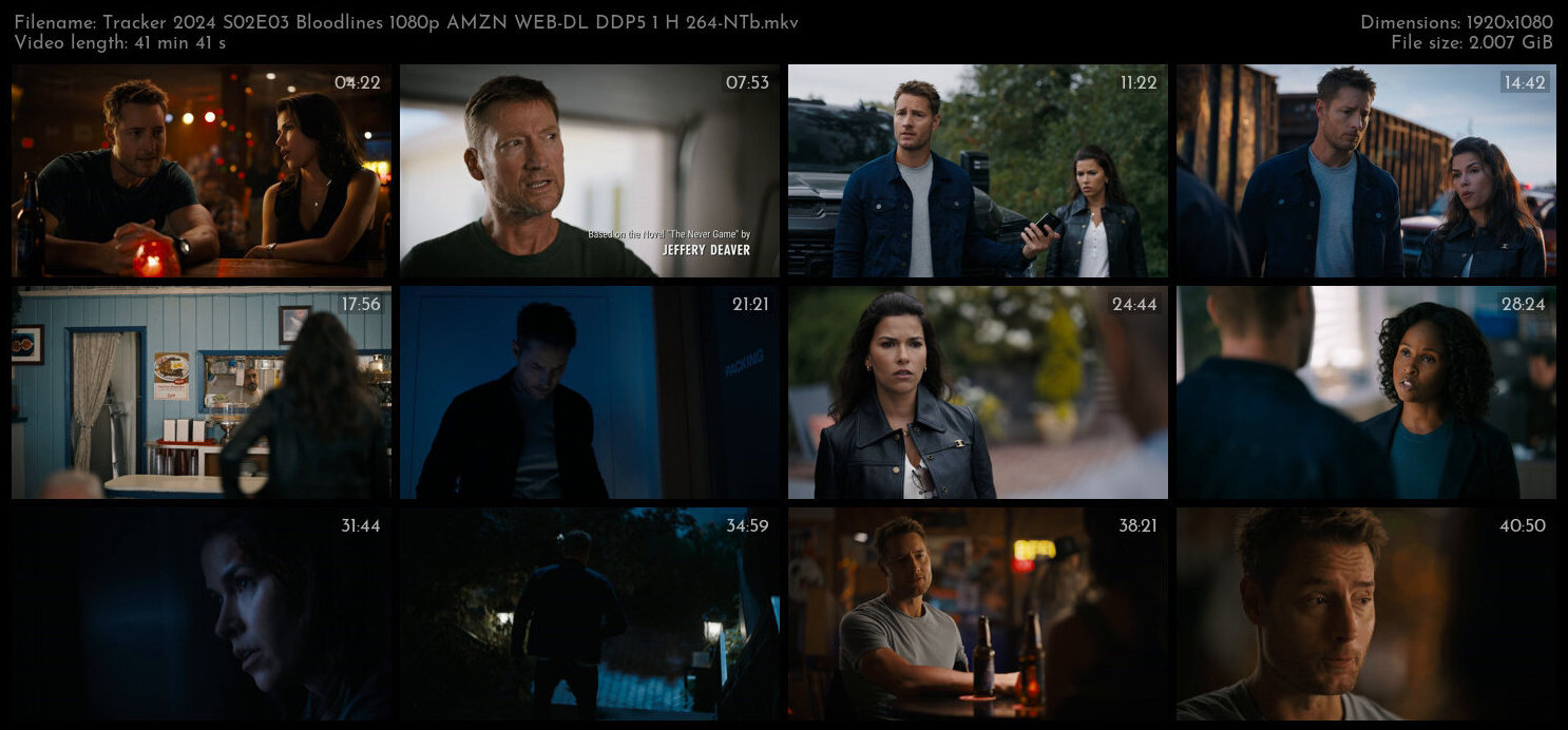 Tracker 2024 S02E03 Bloodlines 1080p AMZN WEB DL DDP5 1 H 264 NTb TGx